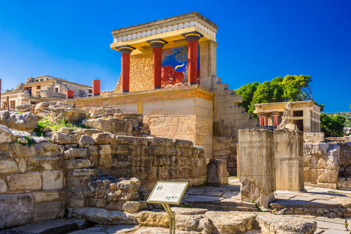 Кносский дворец Крит Греция